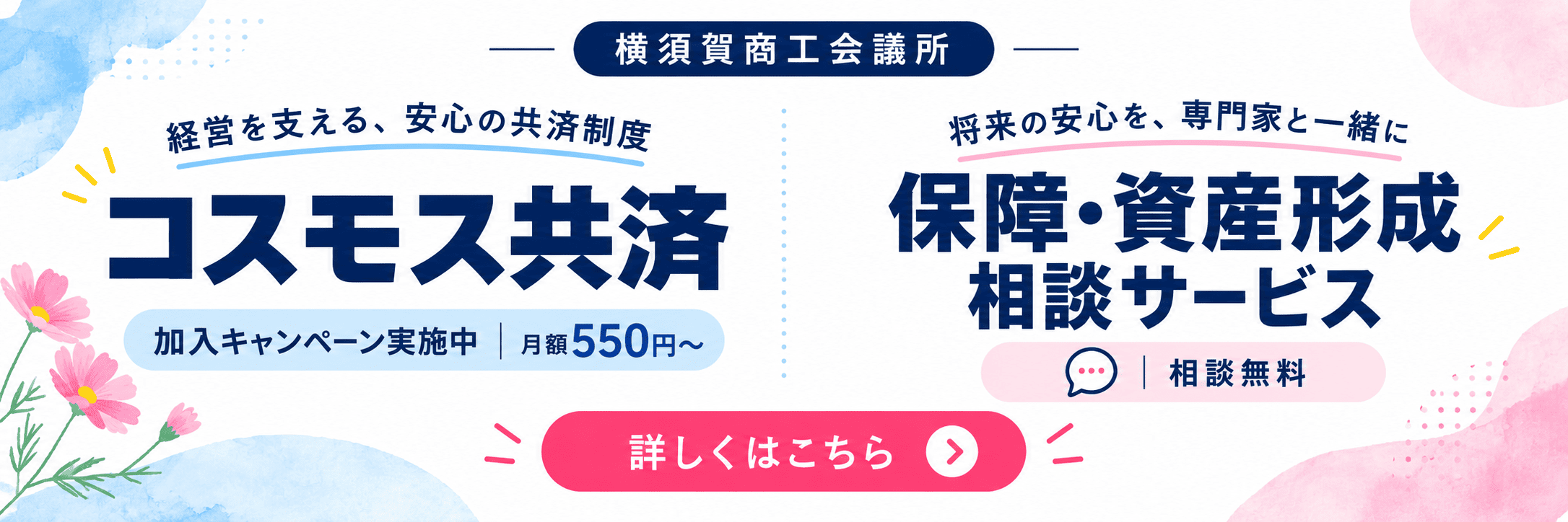 コスモスと資産形成相談